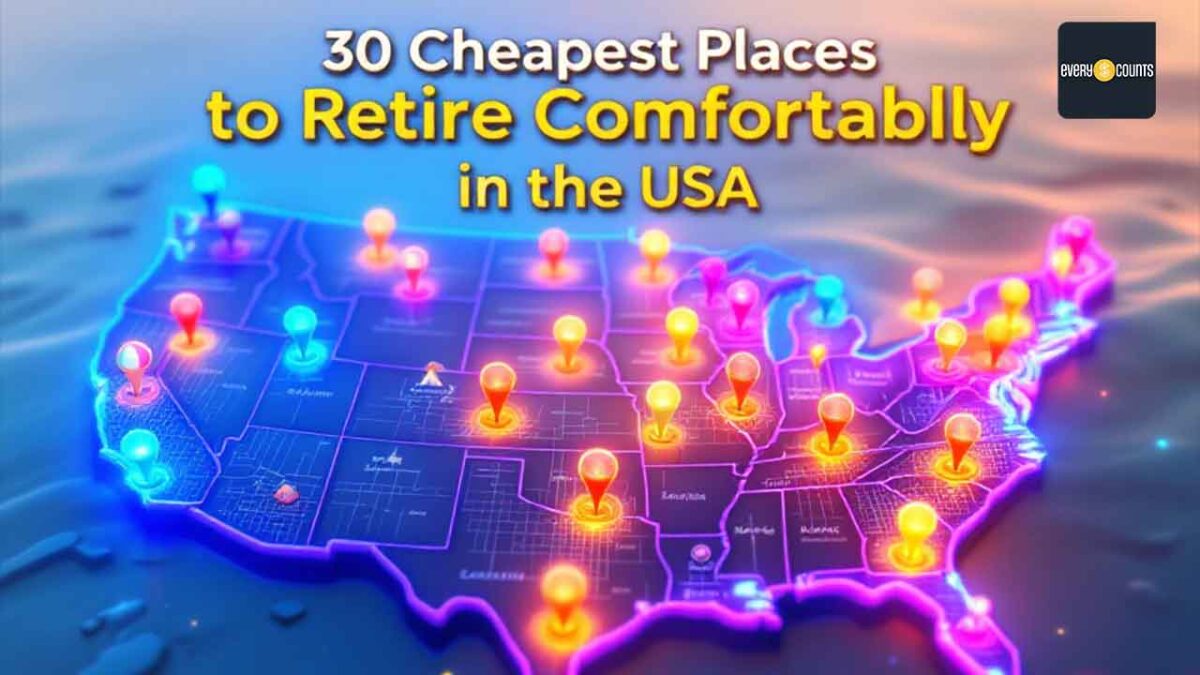 30 Cheapest Places to Retire Comfortably in the USA