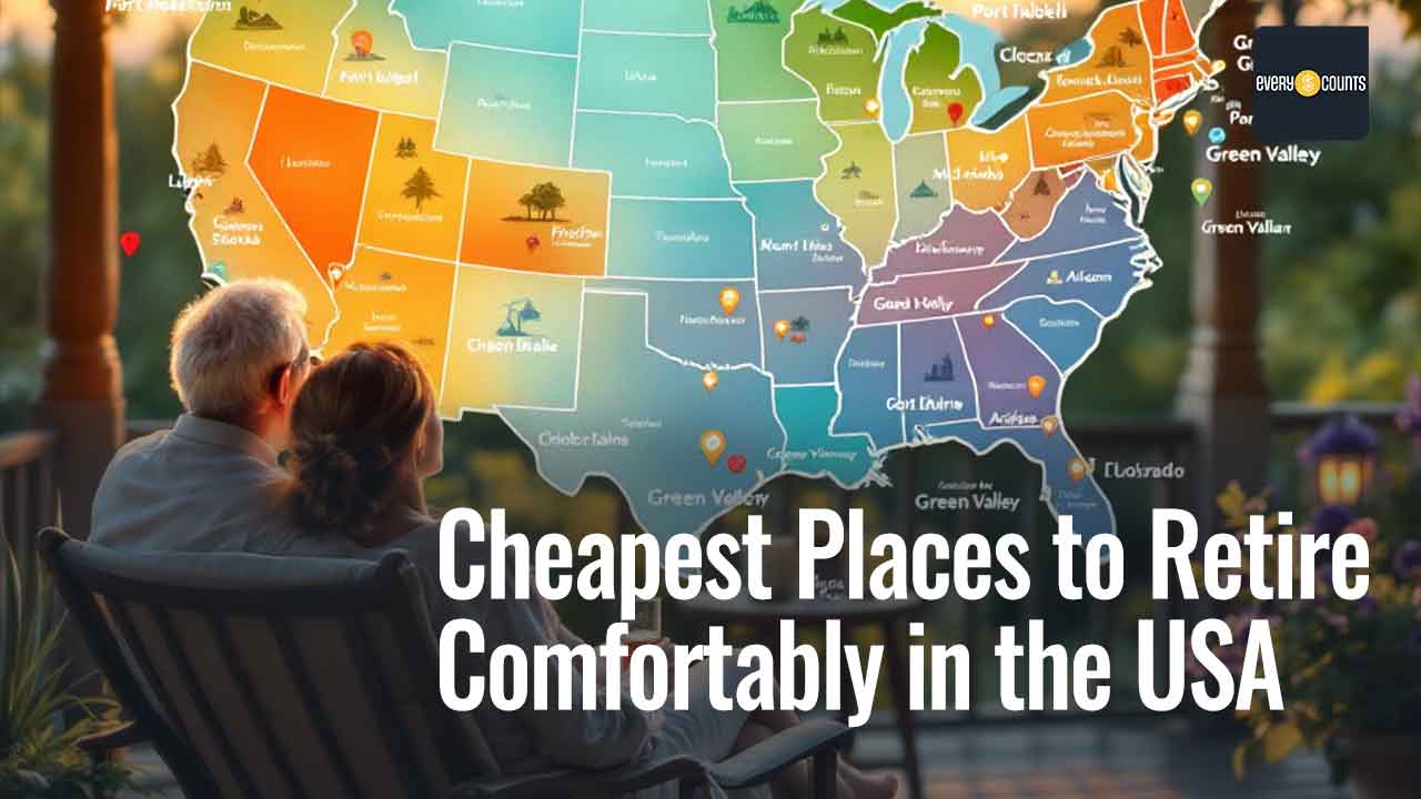 30 Cheapest Places to Retire Comfortably in the USA